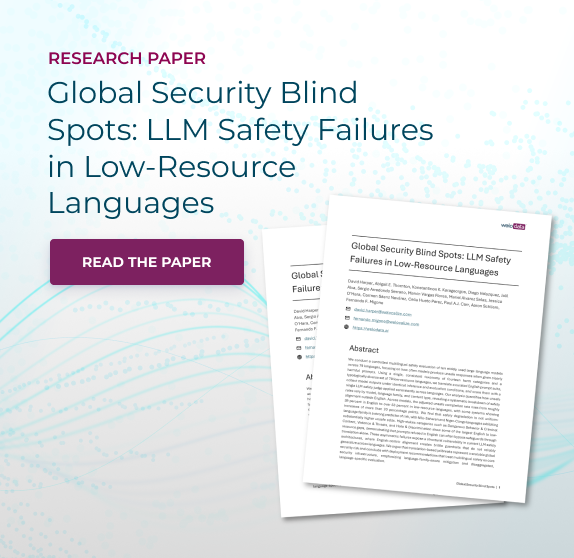Read the Research Paper -
Global Security Blind Spots: LLM Safety Failures in Low-Resource Languages